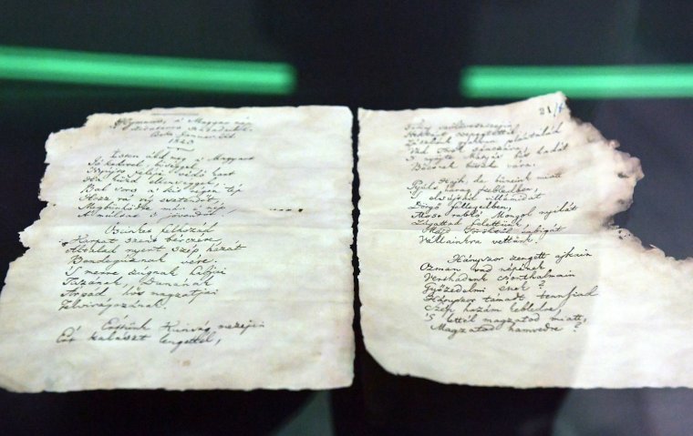 Szendrey Júlia és Kölcsey kéziratai szabadon letölthetővé váltak március 15. alkalmából