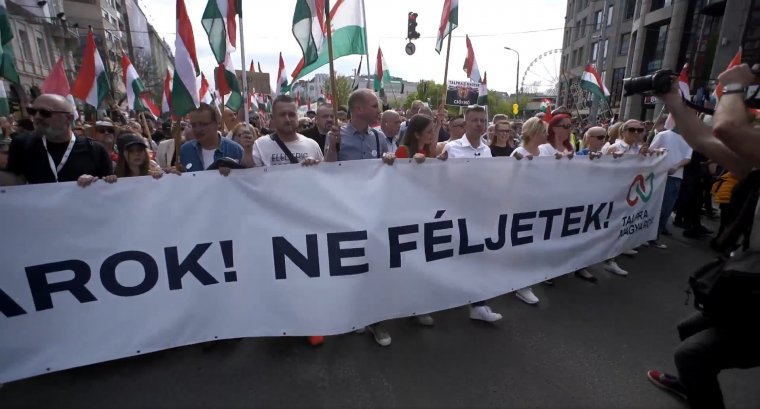 Újabb kormányellenes tüntetést tartottak Budapesten