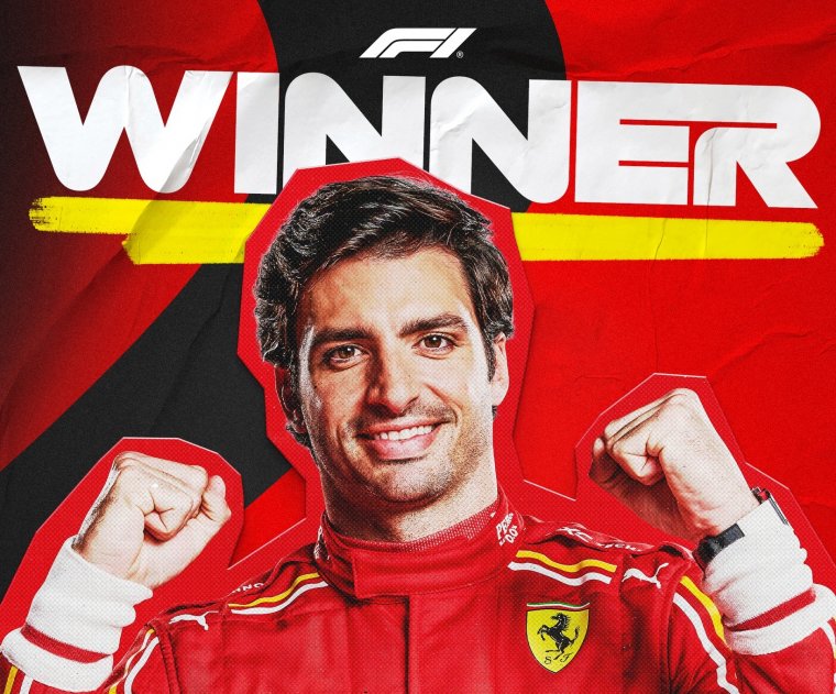 Műtétből felépülve törte meg ismét Verstappen győzelmi sorozatát a Ferrari spanyol pilótája