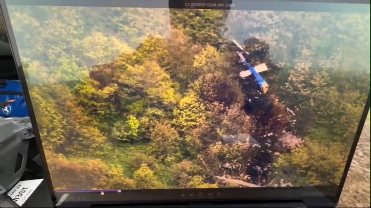 A lezuhanás után még órákig életben volt az iráni elnököt szállító helikopter egyik utasa