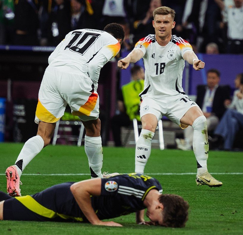 Nem fukarkodtak a gólokkal a németek a skótok elleni nyitómeccsen