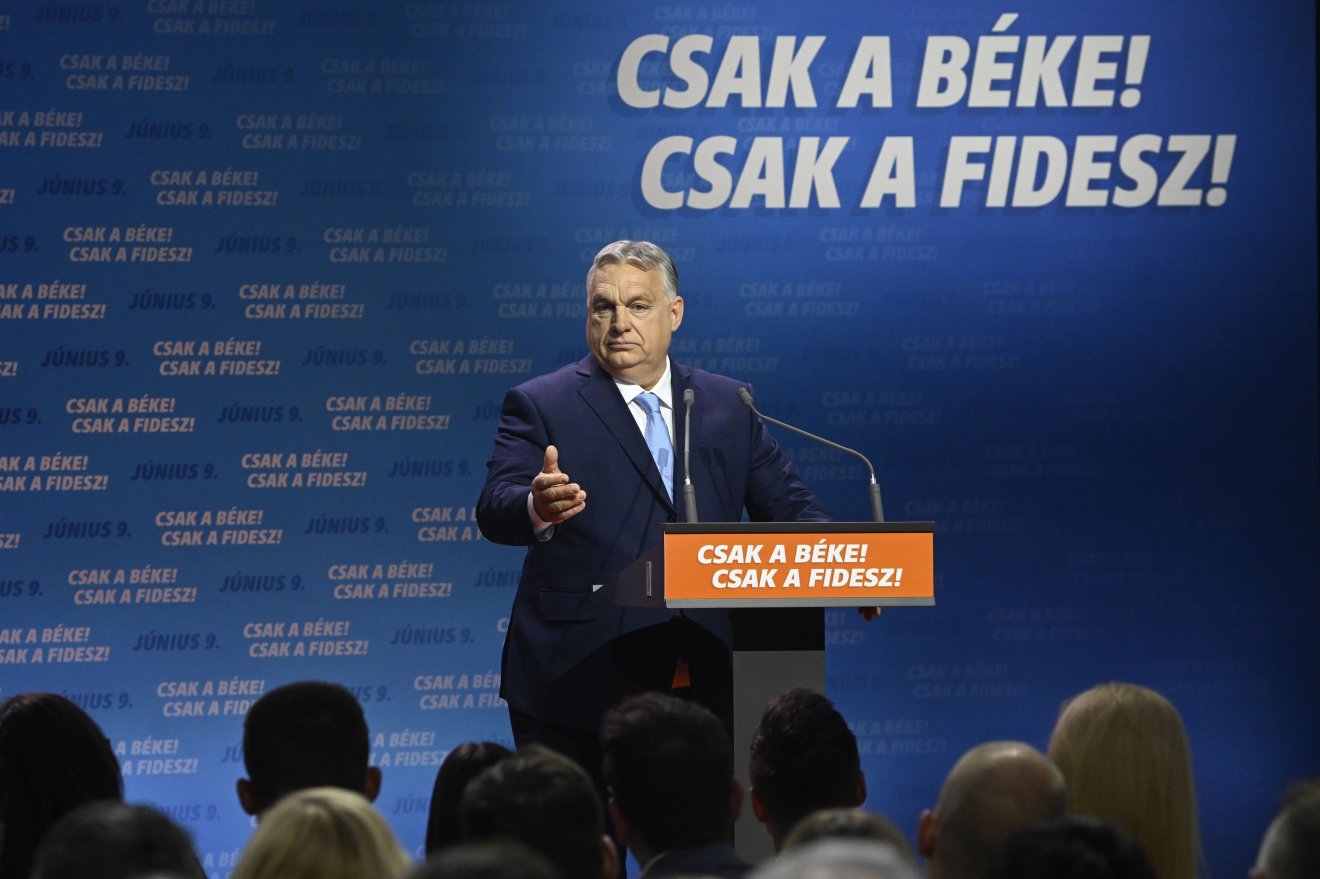 Orbán Viktor: ha Le Pen és Meloni meg tudna állapodni, az EP második legnagyobb frakciója jöhetne létre