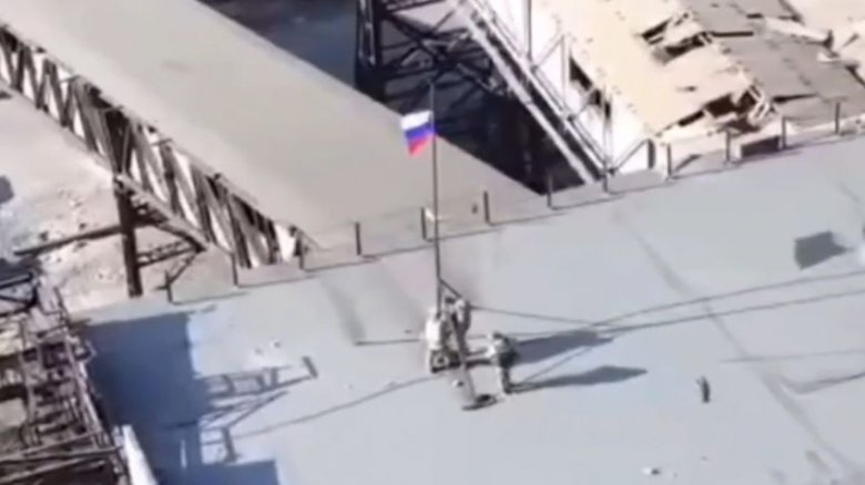 Európa legnagyobb kokszoló- és vegyiüzemére is kikerült az orosz zászló Avdijivkában