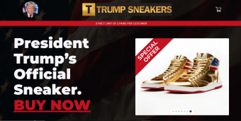 Trump hazafias aranycipőt dobott piacra