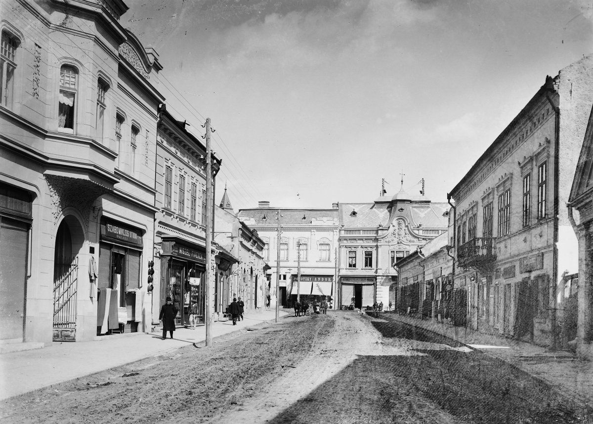 Csíkszereda, az egykori Kossuth utca, 1914 •  Fotó: Fortepan/Magyar Földrajzi Múzeum