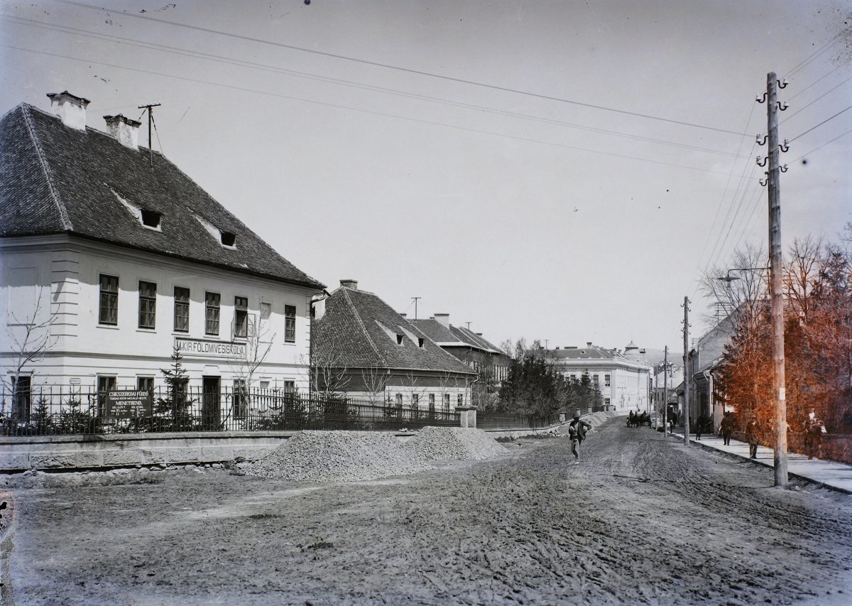 Csíkszereda, az egykori Vár utca, 1914 •  Fotó: Fortepan/Magyar Földrajzi Múzeum