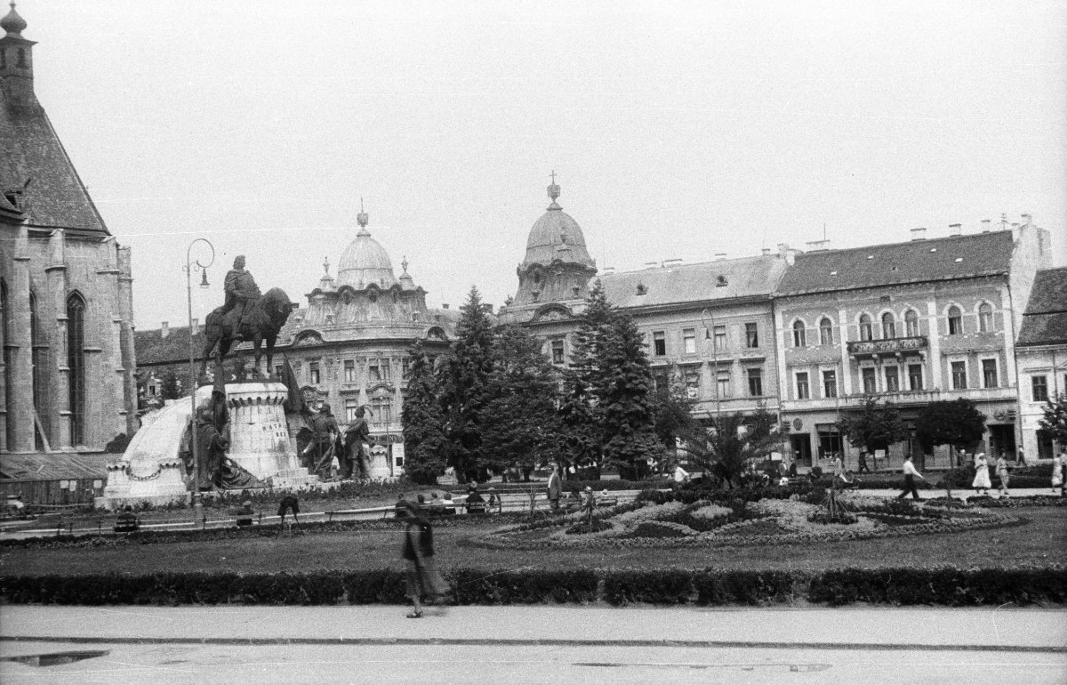 Kolozsvár 1956-ban •  Fotó: Fortepan/Lencse Zoltán