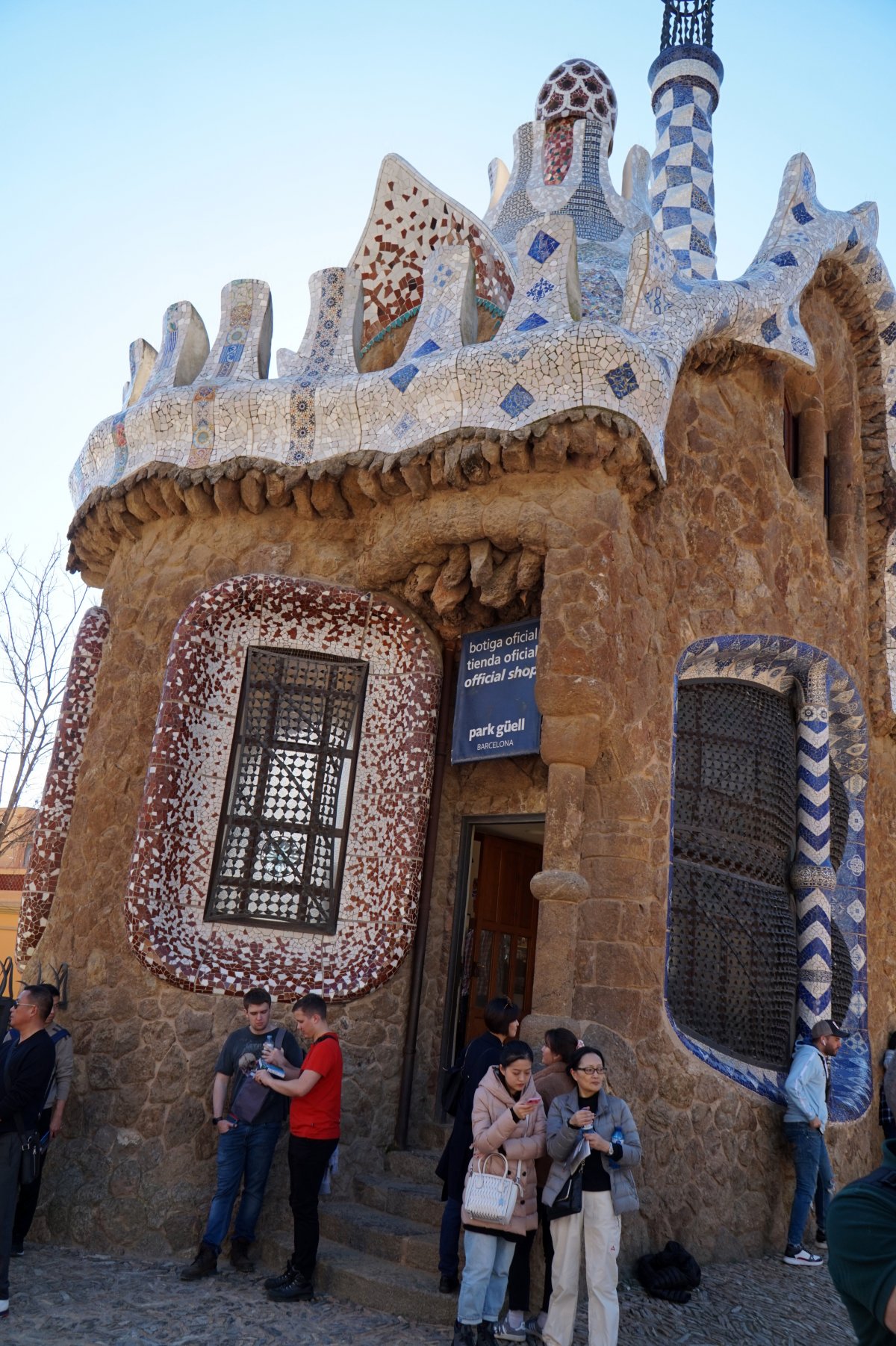 A Güell park – Gaudi másik híres produktuma •  Fotó: Deák Szidónia