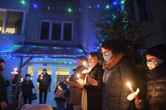 Lakóközösségi karácsony: idén is megvolt az összekovácsoló éneklés