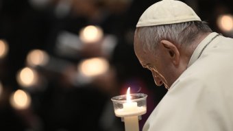 Ukrajna megsegítésére kezdeményezett karácsonyi gyűjtést Ferenc pápa