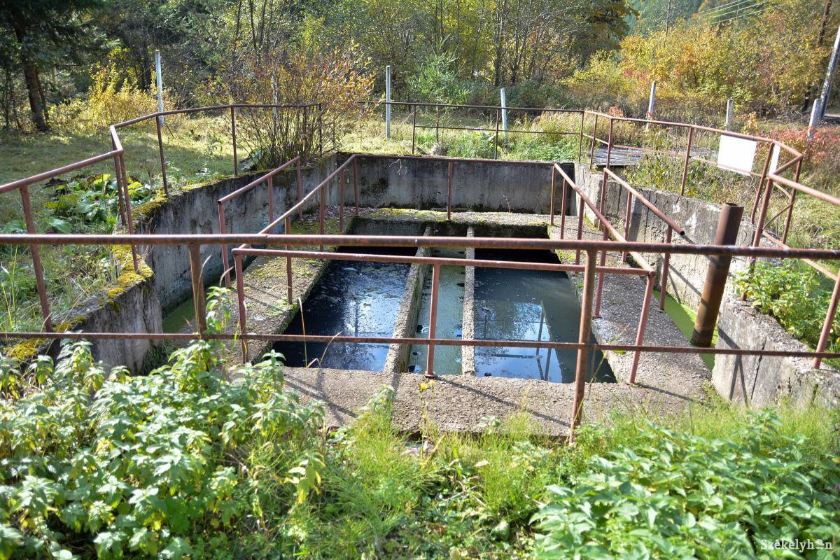 Tisztítatlanul ömlik a szennyvíz a patakba Homoródfürdőn