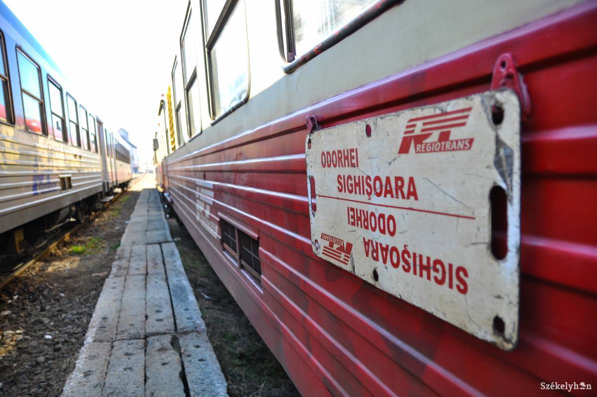 A vonat még vár Segesvár és Székelyudvarhely között