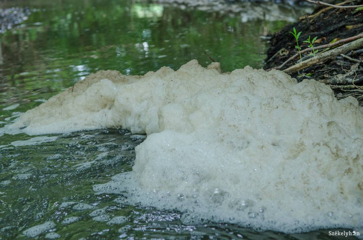 A szennyvíztisztítóból ömlik a szennyvíz a patakba?