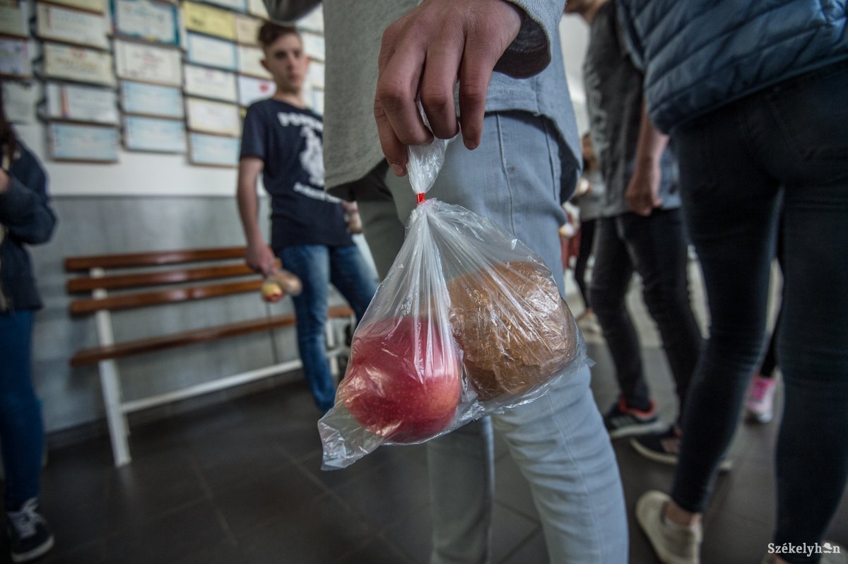 Bevált a kísérleti szendvics-program a székelyudvarhelyi középiskolában