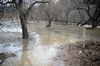 Több erdélyi folyón is elsőfokú árvízriasztás van érvényben vasárnap délig