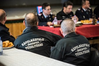 Önkéntes tűzoltóknak tartanak képzést Fenyéden