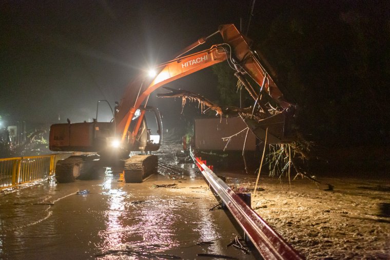 Újabb árvizek Udvarhelyszéken, kiöntött a Nagy-Küküllő Décsfalvánál