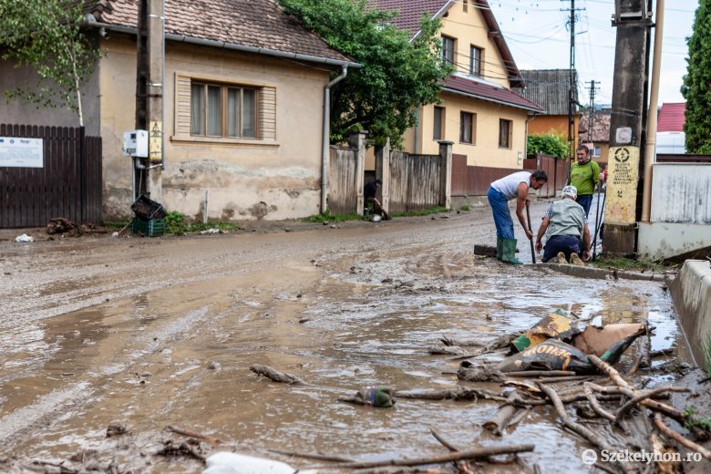  Közel tízmillió lejnyi kárt okoztak az eddigi felmérések szerint az áradások Hargita megyében