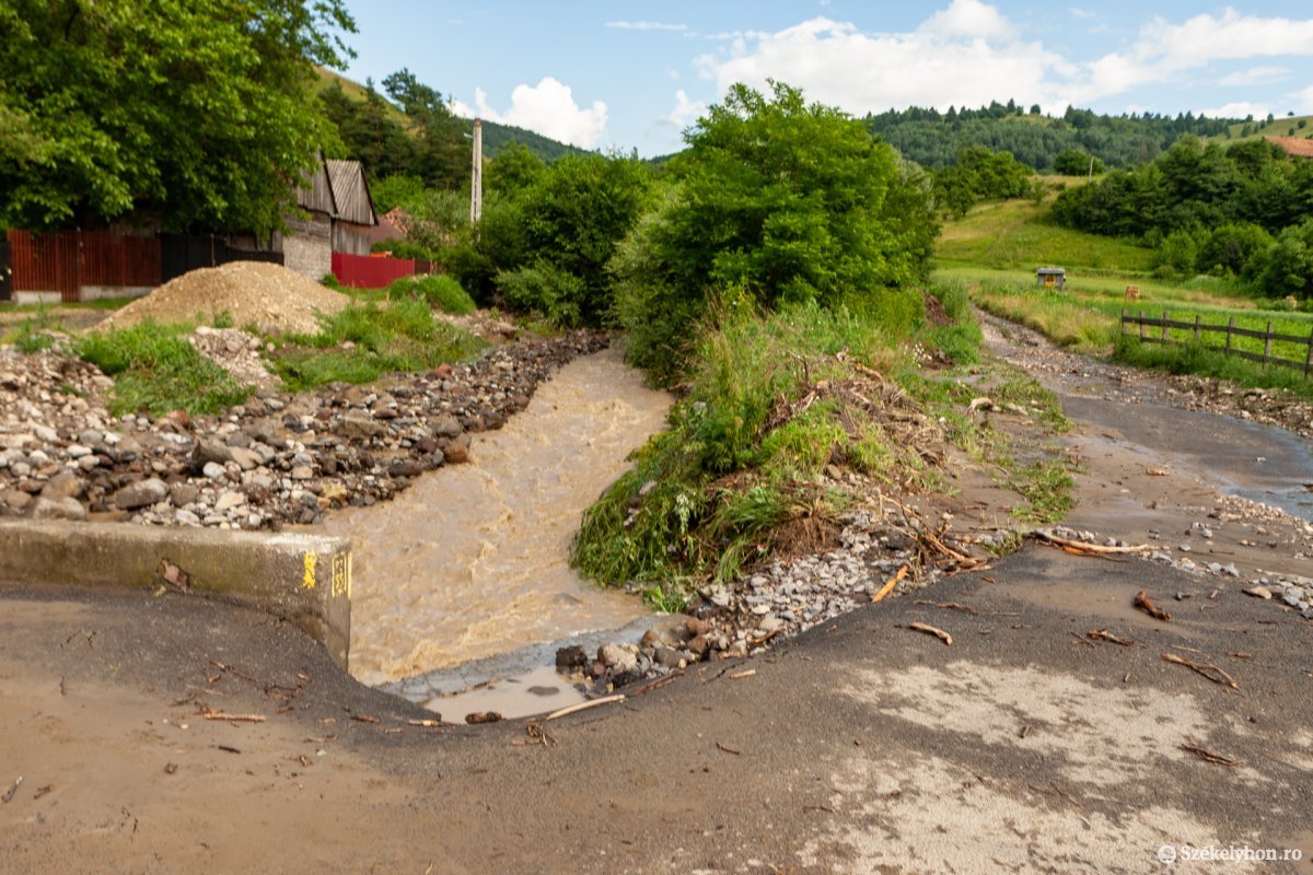 Kedd estig elsőfokú árvízkészültség van érvényben több erdélyi megyében