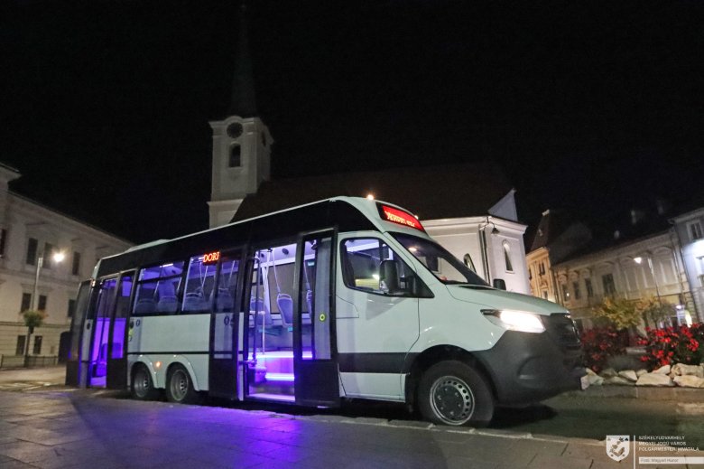 Megérkezett az első beígért új busz Székelyudvarhelyre