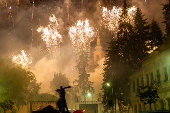 Az egészségre káros mértékben rontották a levegő minőségét a szilveszteri tűzijátékok Kolozsváron is