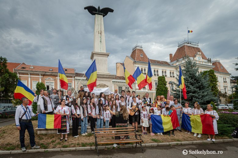 Székelyudvarhelyen ünnepelte a román himnusz napját a Calea Neamului