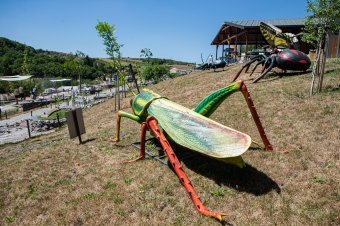 Óriás bogarakkal, új makettekkel várja látogatóit a Mini Erdély Park