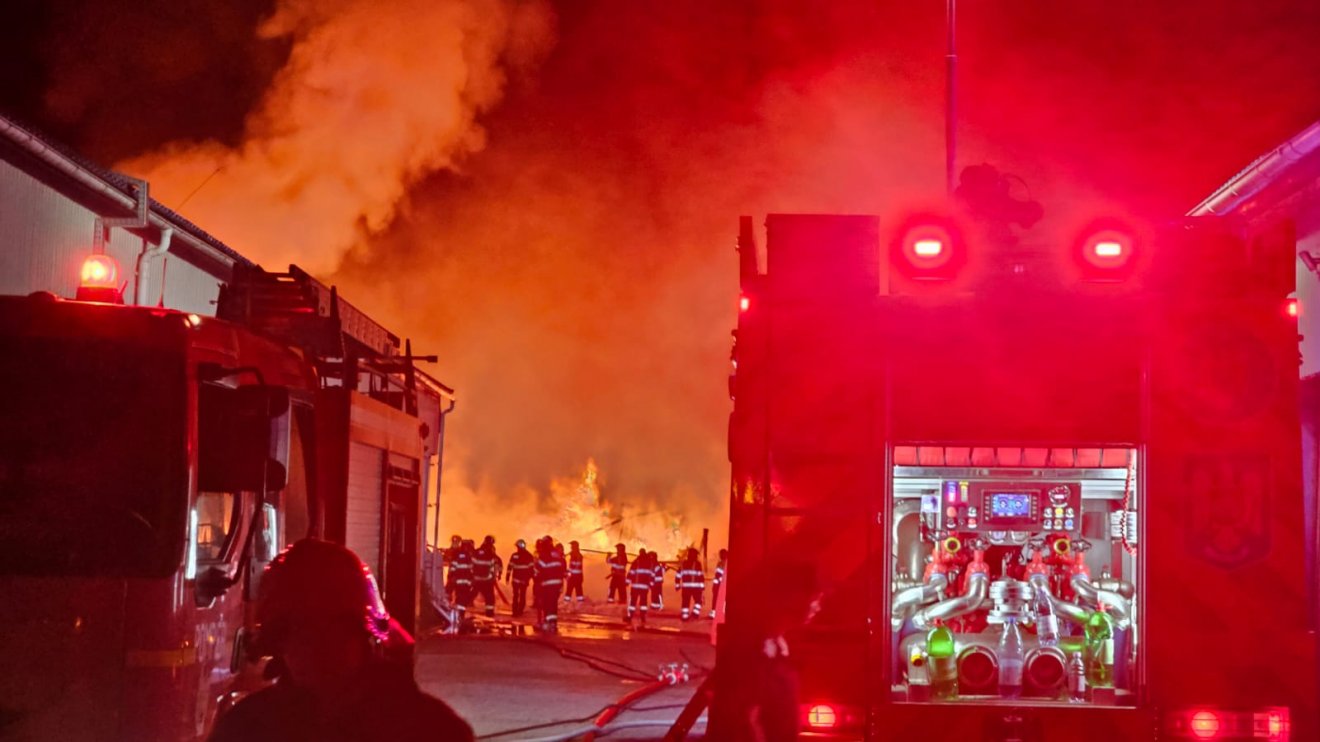 •  Fotó: Hargita megyei tűzoltóság