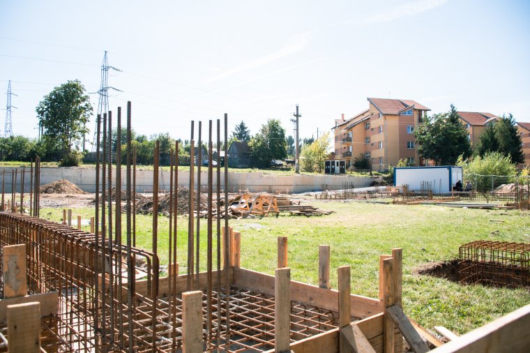 Építik a szentegyházi sportcsarnokot – az alapozásnál tartanak