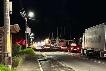 Teherautó rongált meg egy gázcsövet Bethlenfalván – teljesen lezárták az utat Székelyudvarhely bejáratánál