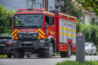 Lángok csaptak fel egy parajdi étterem konyhájában