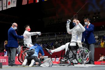 Magyar ezüstérem tőrben a tokiói paralimpián