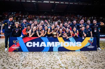 A szerb válogatott nyerte a női kosárlabdázók kontinensbajnoki címét