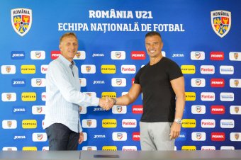 Emil Săndoi és Daniel Pancu veszi át az utánpótlás válogatottakat