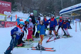Jól teljesítettek a legkisebb székelyföldi sízők a Prahova megyei versenyen