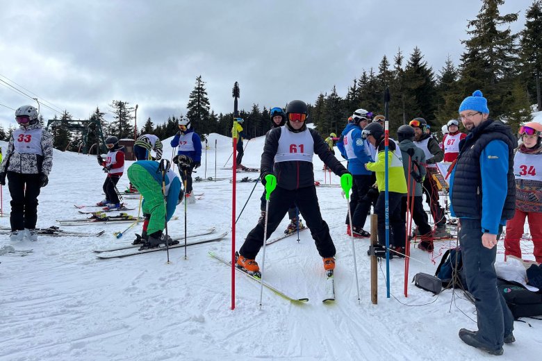 A Jómadarak nyerték az udvarhelyi városi alpesi síbajnokságot
