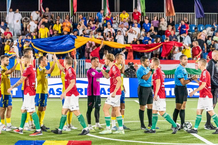 Egyetlen gólt sem hozott a magyar–román párharc a minifoci Eb-n