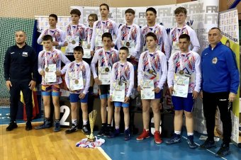U15-ös bajnok a Székelyudvarhelyi és a Marosvásárhelyi ISK közös csapata