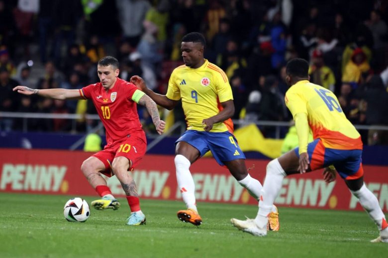 Először gyűrte le Kolumbia a román fociválogatottat