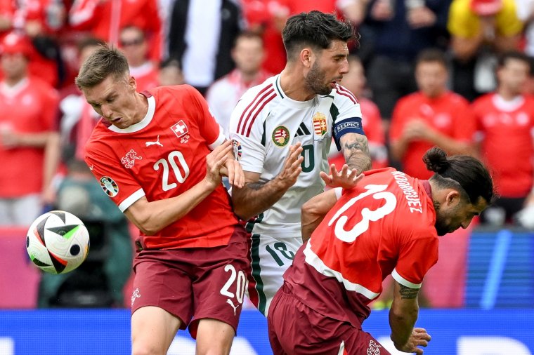 Fájdalmas vereség lett a vége a magyar válogatott svájciak elleni Eb-csoportmeccsének