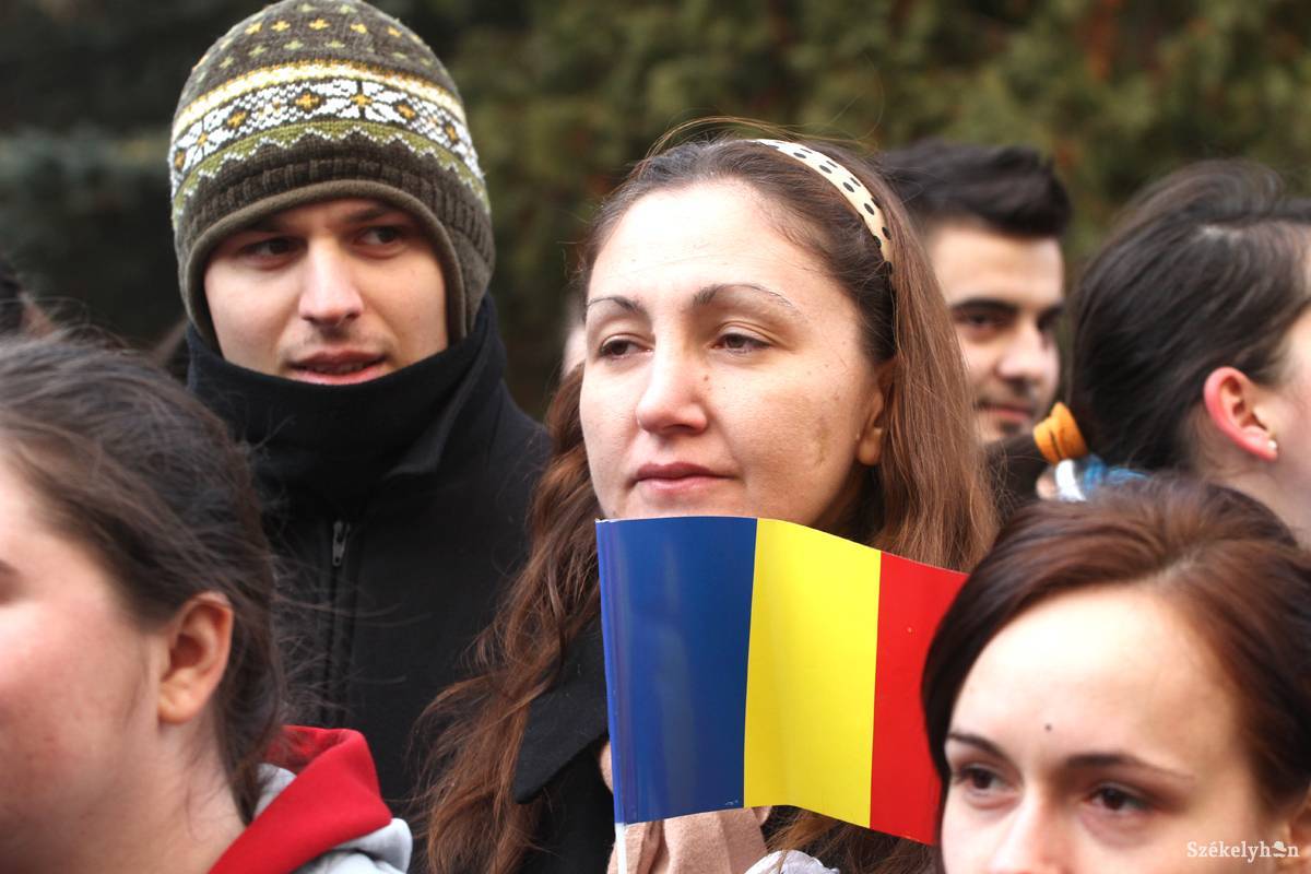 Nemzeti és egyetemi egységért „fújtak gyülekezőt” a román diákok