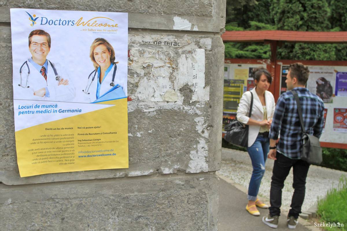 Sanitas: több mint 14 ezer orvos hagyta el Romániát 2009 és 2015 között