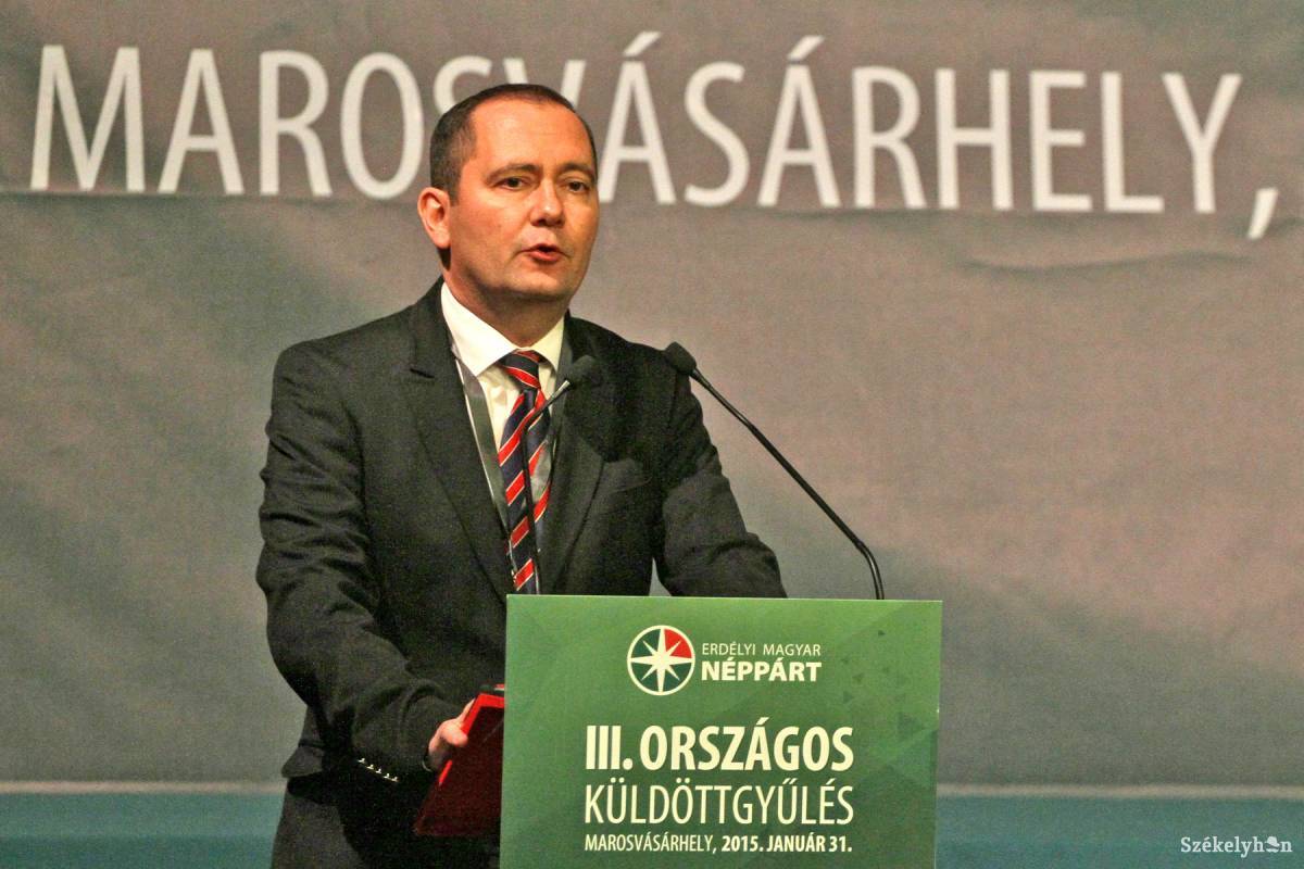 Szilágyi Zsolt az Erdélyi Magyar Néppárt új elnöke