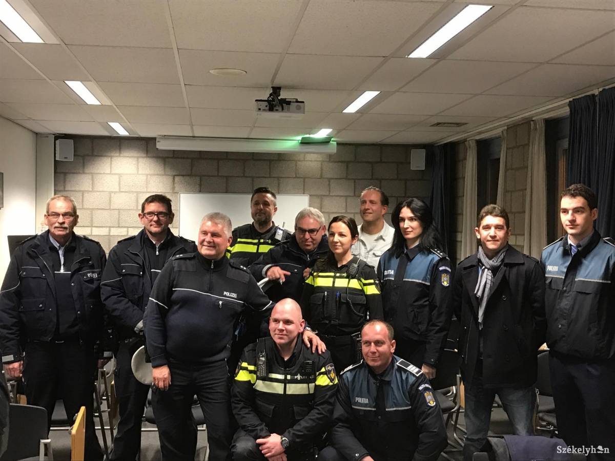 Marosvásárhelyi rendőr hollandiai küldetésen