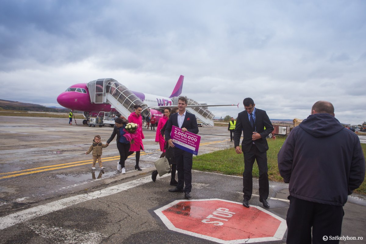 Tíz év, kétmillió Wizz Air-utas Marosvásárhelyen