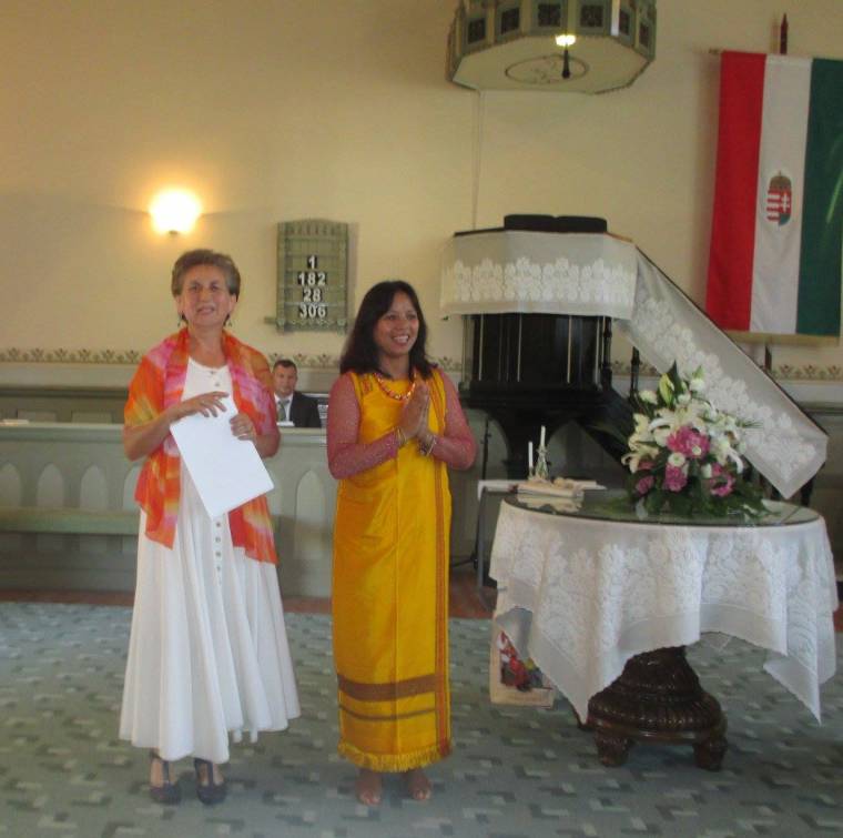 Indiai unitáriusok látogattak Marosvásárhelyre