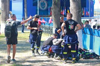 Egy kategóriában elsők lettek a Maros megyei mentők a vébén