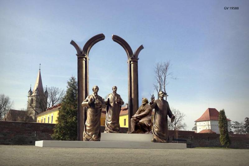 A marosvásárhelyi vár közelébe tervezhetik az Erdélyi iskolának emléket állító szoborcsoportot