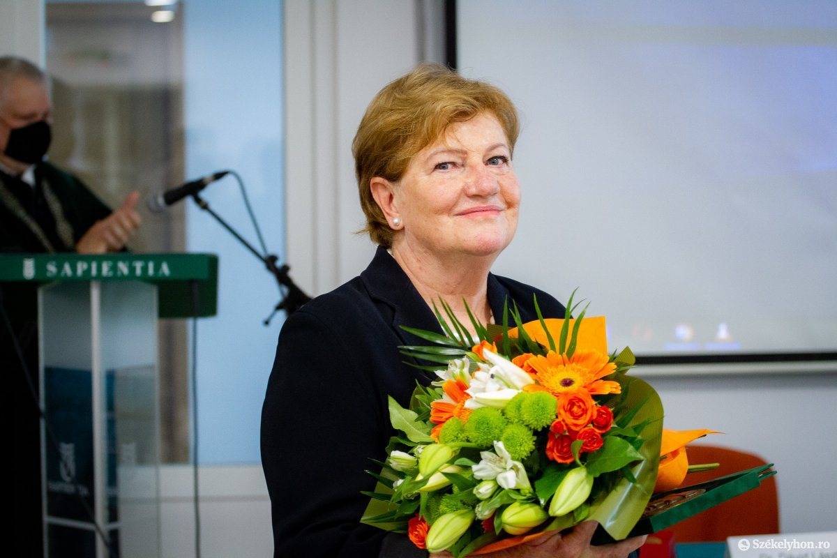 A Sapientia egyetem Bocskai-díjával tüntették ki Szili Katalint