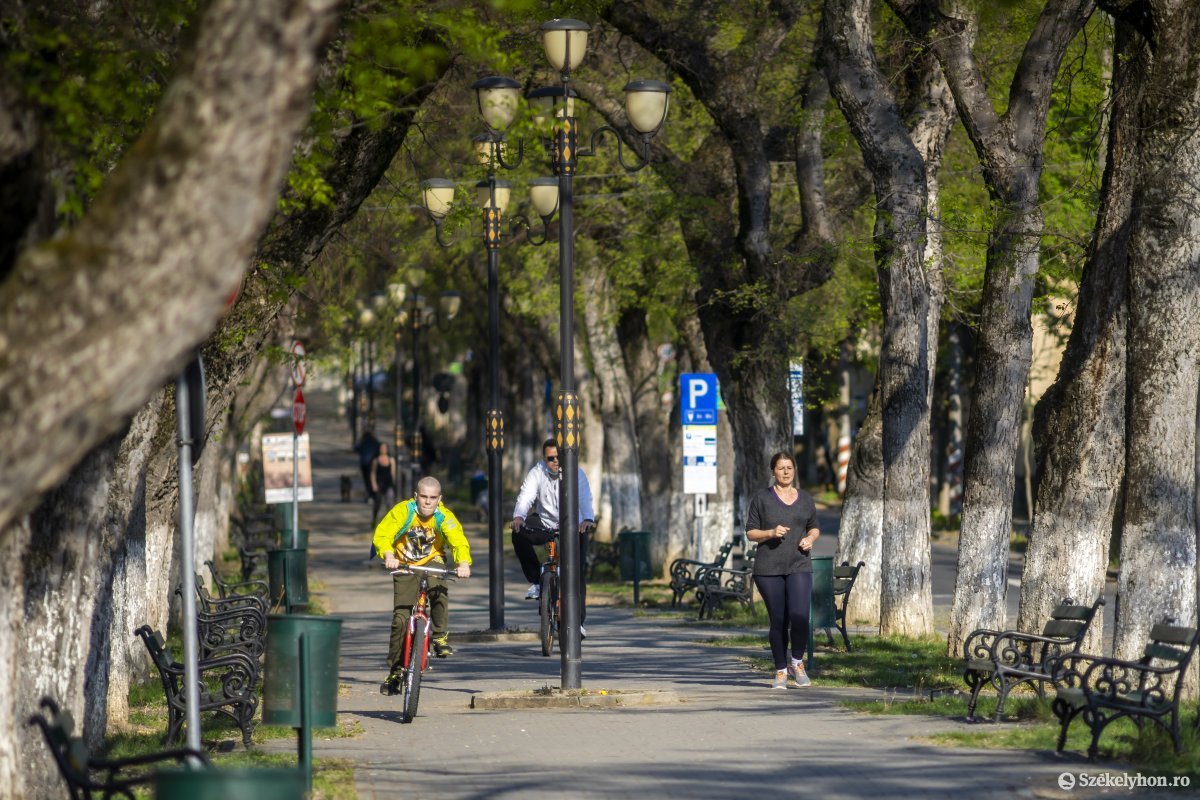 Másfél kilométeres kerékpárutat alakítanak ki Marosvásárhelyen